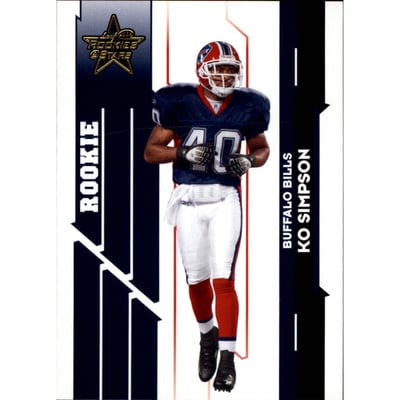 2006 Leaf Rookies and Stars Gold #184 Ko Simpson