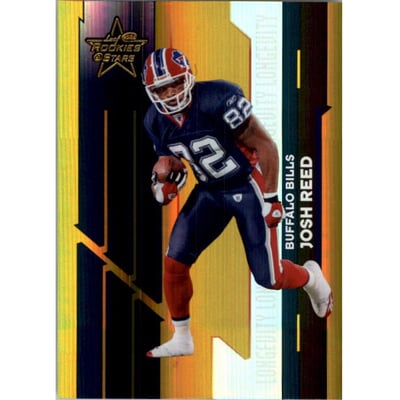 2006 Leaf Rookies and Stars Longevity Gold Parallel #11 Josh Reed