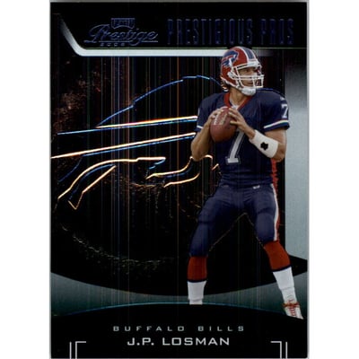 2006 Playoff Prestige Prestigious Pros Green #17 J.P. Losman