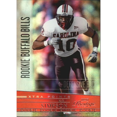 2006 Playoff Prestige Xtra Points Red #212 Ko Simpson