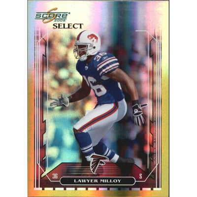 2006 Select Gold #29 Lawyer Milloy