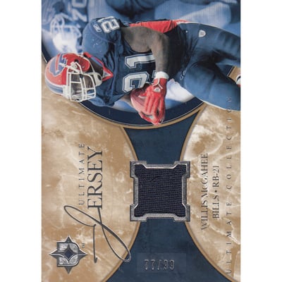 2006 Ultimate Collection Jerseys #ULWM Willis McGahee