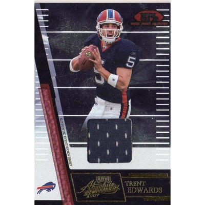2007 Absolute Memorabilia Rookie Jersey Collection #24 Trent Edwards