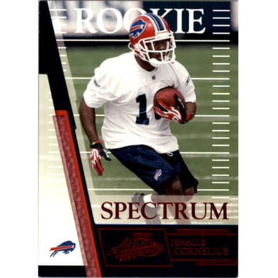 2007 Absolute Memorabilia Spectrum Red Retail #176 Jemalle Cornelius