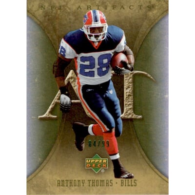2007 Artifacts Green #12 Anthony Thomas