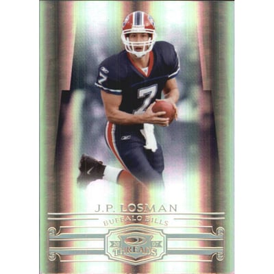 2007 Donruss Threads Gold Holofoil #62 J.P. Losman