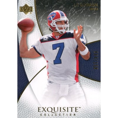 2007 Exquisite Collection #7 J.P. Losman