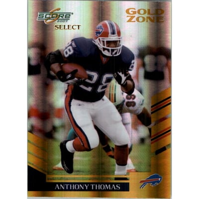 2007 Select Gold Zone #138 Anthony Thomas