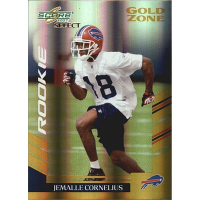 2007 Select Gold Zone #319 Jemalle Cornelius