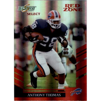 2007 Select Red Zone #138 Anthony Thomas