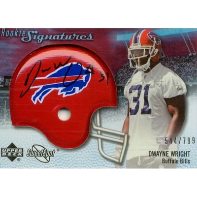 2007 Sweet Spot #103 Dwayne Wright AU RC