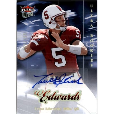 2007 Ultra Rookie Autographs #239 Trent Edwards