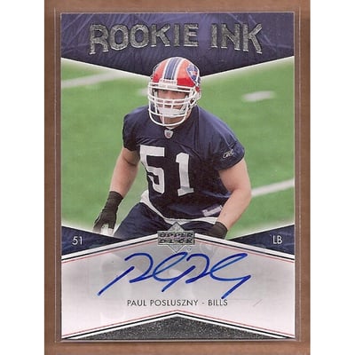 2007 Upper Deck Rookie Ink #RIPP Paul Posluszny