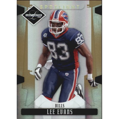 2008 Leaf Limited Gold Spotlight #13 Lee Evans
