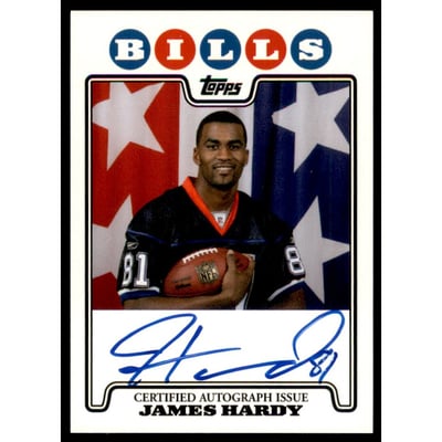 2008 Topps Rookie Premiere Autographs #RPAJH James Hardy