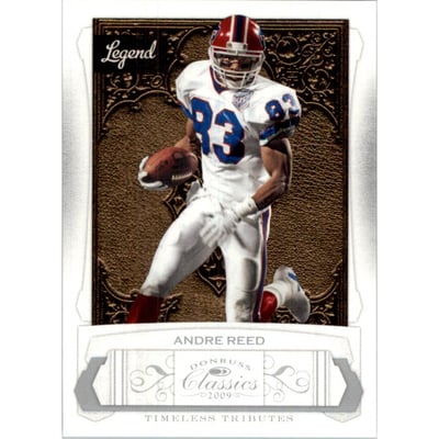 2009 Donruss Classics Timeless Tributes Silver #102 Andre Reed