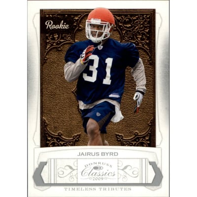 2009 Donruss Classics Timeless Tributes Silver #194 Jairus Byrd
