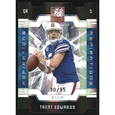 2009 Donruss Elite Aspirations #10 Trent Edwards/95