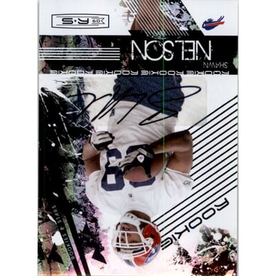 2009 Donruss Rookies and Stars Rookie Autographs Holofoil #192 Shawn Nelson/100