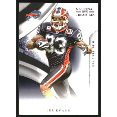 2009 Playoff National Treasures #12 Lee Evans
