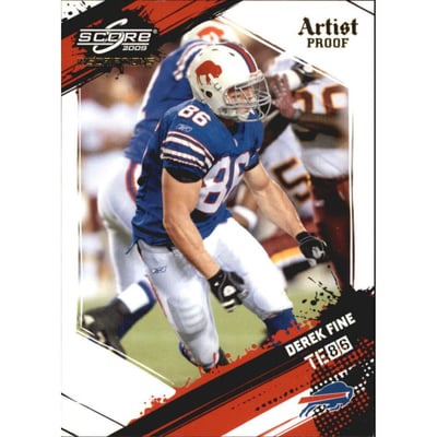 2009 Score Inscriptions Artist's Proof #29 Derek Fine