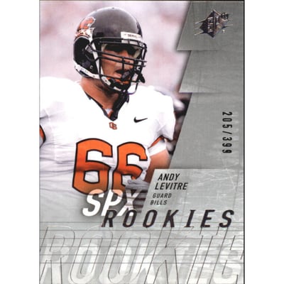 2009 SPx Rookies Silver #171 Andy Levitre