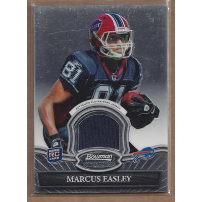 2010 Bowman Sterling #BSRME Marcus Easley JSY B RC