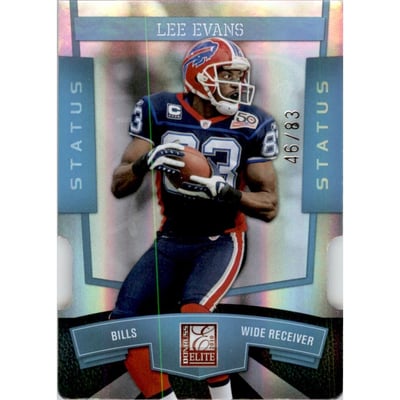 2010 Donruss Elite Status #10 Lee Evans/83