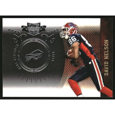 2010 Panini Plates and Patches Silver #123 David Nelson