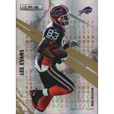 2010 Rookies and Stars Longevity Parallel Gold #15 Lee Evans