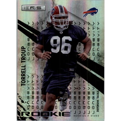 2010 Rookies and Stars Longevity Parallel Silver Holofoil #245 Torell Troup