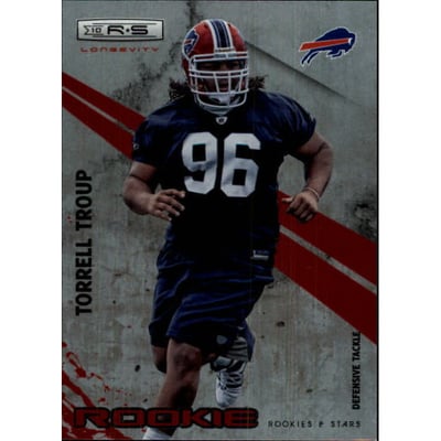 2010 Rookies and Stars Longevity Ruby #245 Torell Troup