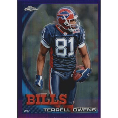 2010 Topps Chrome Purple Refractors #C4 Terrell Owens