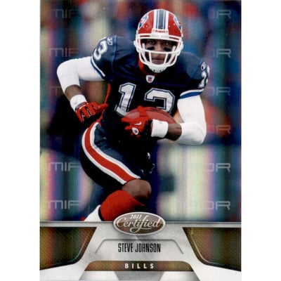 2011 Certified Mirror Gold #19 Steve Johnson