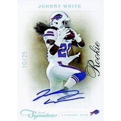 2011 Prime Signatures Autographs Platinum #197 Johnny White