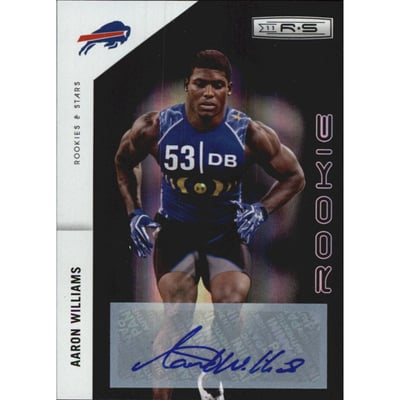2011 Rookies and Stars Rookie Autographs Holofoil #151 Aaron Williams/300