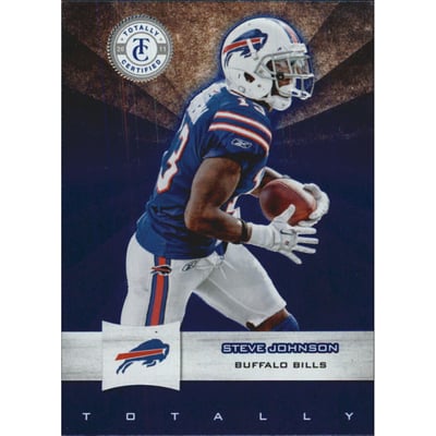 2011 Totally Certified Blue #3 Steve Johnson
