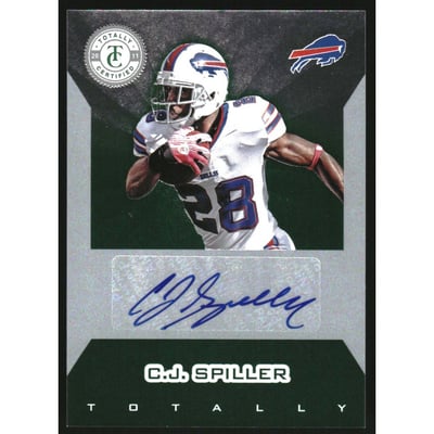 2011 Totally Certified Green Signatures #39 C.J. Spiller