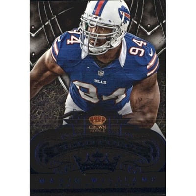 2012 Crown Royale Field Force Blue #7 Mario Williams