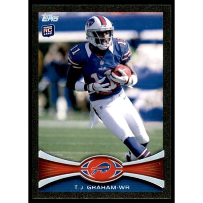 2012 Topps Black #37 T.J. Graham