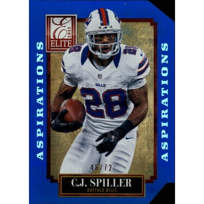 2013 Elite Aspirations #12 C.J. Spiller/72
