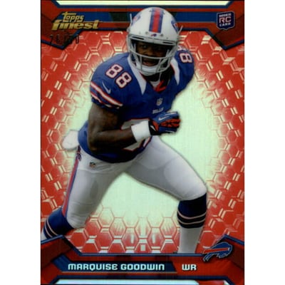 2013 Finest Red Refractors #147 Marquise Goodwin