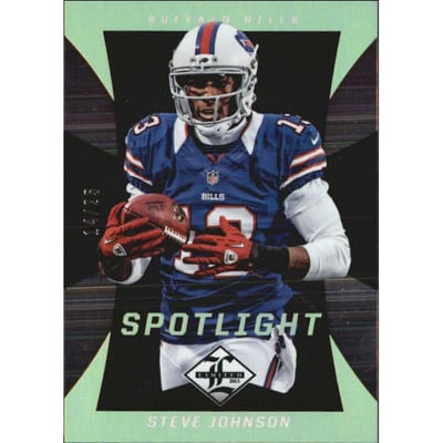2013 Limited Gold Spotlight #10 Steve Johnson