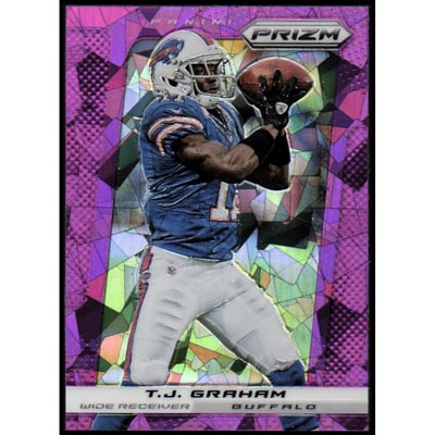 2013 Panini Prizm Prizms Purple Pulsar #53 T.J. Graham