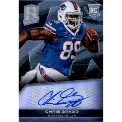 2013 Panini Spectra #117 Chris Gragg AU/99 RC