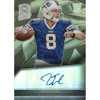2013 Panini Spectra #147 Jeff Tuel AU/299 RC