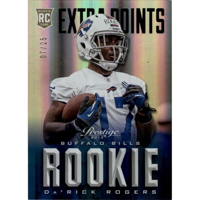 2013 Prestige Extra Points Green #223 Da'Rick Rogers