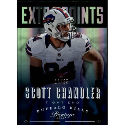 2013 Prestige Extra Points Green #25 Scott Chandler