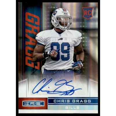 2013 Rookies and Stars Rookie Autographs Longevity Platinum #111 Chris Gragg