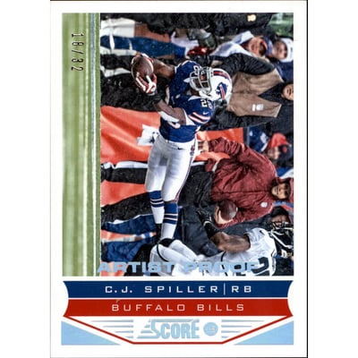 2013 Score Artist's Proof #21 C.J. Spiller